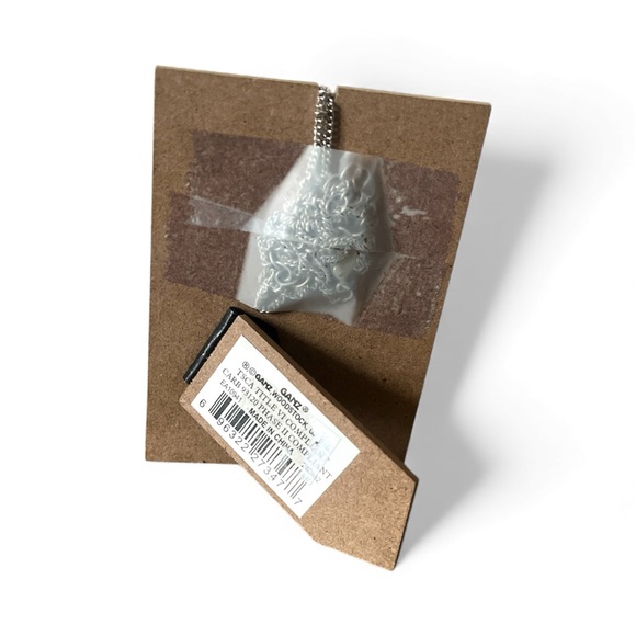 Mom, You are a Beautiful Blessing Stand with Dainty Purple Beaded Necklace - Picture 2 of 2